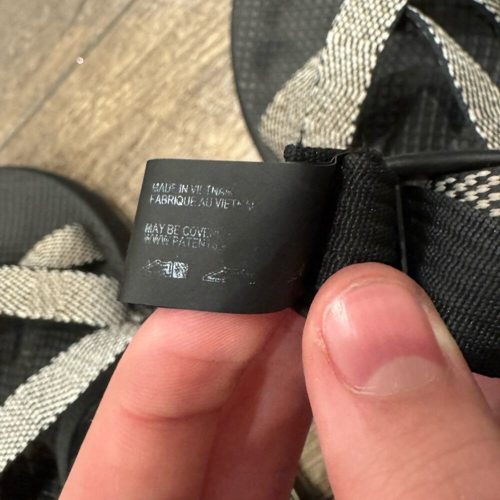 Chaco Women's Z/Cloud 2 Black/White Sandal Size 8 - Picture 8 of 8